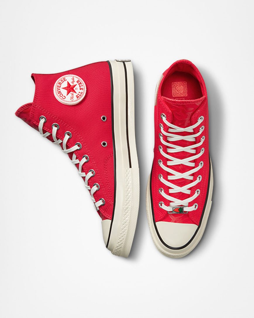 Tenisky Vysoke Converse Chuck 70 Year of the Rabbit Damske Červené Biele Čierne | SK PCKJN4